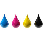 Drops CMYK Pigment - organic dyes