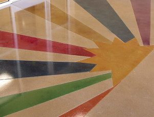 concrete stain floor