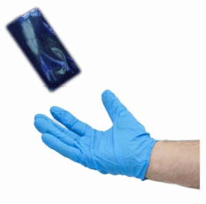 throw pack with hand
